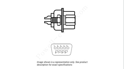 Image showing the insert arrangement and polarization of the Positronic MD9M200T2Z