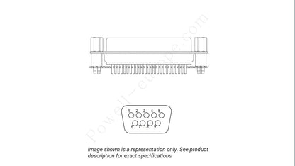 Image showing the insert arrangement and polarization of the Positronic MD9M3S0T0